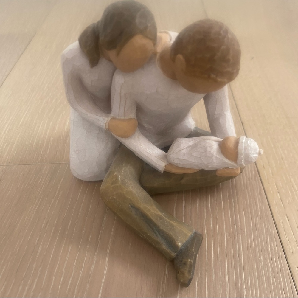 ⭐️ Willow Tree⭐️New Life New Baby Family Figurine